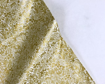 Tapestry Lace Gold METALLIC - Basics - Anna Bond Rifle Paper Co - Cotton + Steel - RP500-GO5M