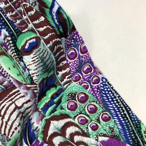 Feathers Contrast - Kaffe Fassett Collective Classics Collection - FreeSpirit Fabric - PWPJ055 - 100% Quilters Cotton