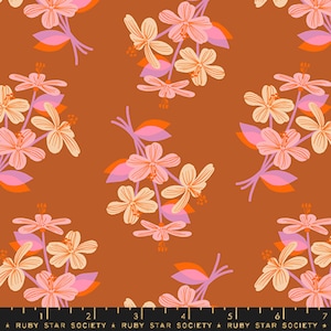 Nosegay Spice - Favoritblommor - Melody Miller - Ruby Star Society-tyg - Moda 100 % Quilters-bomull