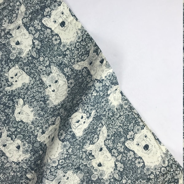 Wandering With Bear FLANNEL - The Open Road  - Bonnie Christine - Art Gallery Fabrics 100% Cotton FLANNEL