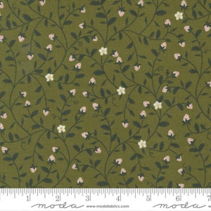 Strawberry Tangle Fern - Evermore - Sweetfire Road - Moda - Quilters Cotton - 43151-14