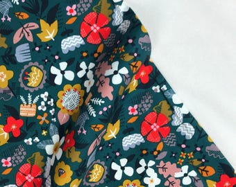 Meadow Floral - Hibernate - Stephanie Thannhauser - Dashwood Studio - Quilters Cotton - HIBE1715