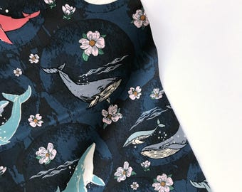 Underwater Enchant Lunar - Enchanted Voyage  - Maureen Cracknell - Art Gallery Fabrics 100% Quilters Cotton