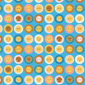 Glow Up Tropical Oasis - Duchess Plum - A Sunshine Story - Baumwolle + Stahl - Quilters Cotton DP101-TO4