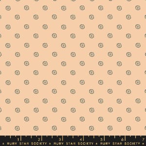 Stamped Flowers Natural - Favorite Flowers - Melody Miller - Ruby Star Society Fabric - Moda 100% Quilters Cotton