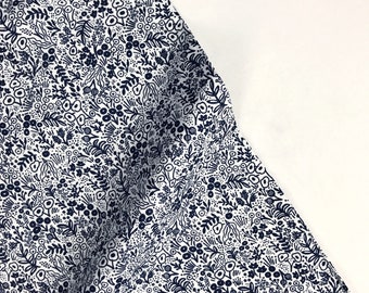 Tapestry Lace Navy - Basics - Anna Bond Rifle Paper Co - Cotton + Steel - RP500-NA4