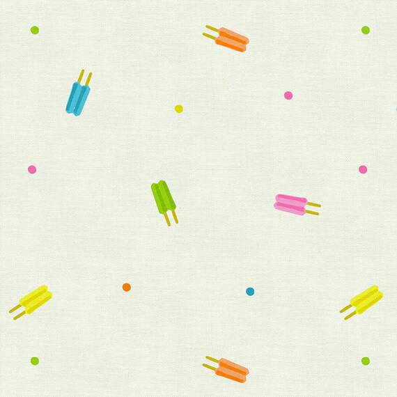 Sunshine Inn Popsicle Multi - Lysa Flower - PER QUARTER METRE Sunshine Inn Popsicle Multi - Lysa Flower - PER QUARTER METRE