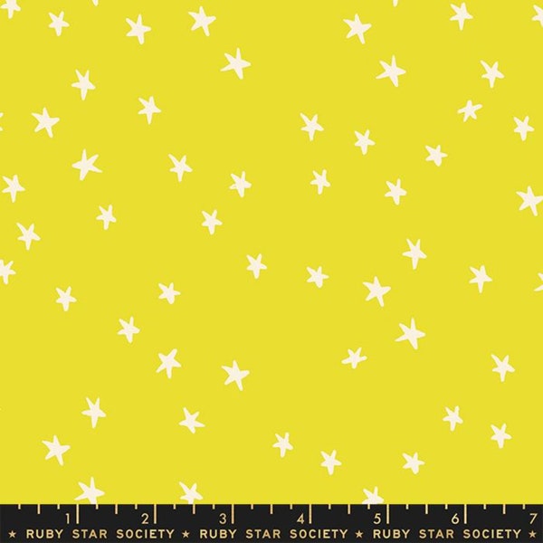 Starry Citron - Starry - Alexia Abegg - Ruby Star Society Fabric - Moda 100% Quilters Cotton - RS4109-47