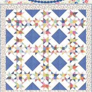 All Around Star Quilt Pattern - Coriander Quilts Corey Yoder - Layer Cake Friendly CQ215