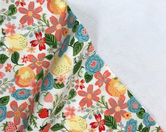 Orchard Poplin - Vintage 74  -  Monaluna ORGANIC Fabric -  100% Organic Cotton Poplin