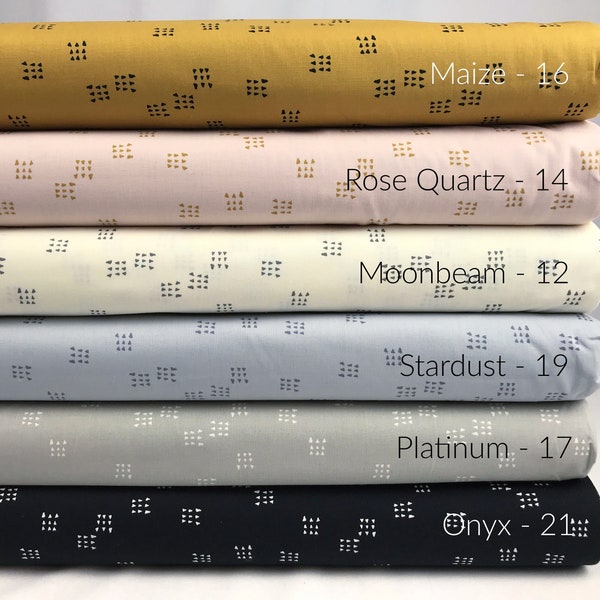 Maize Rose Quartz Moonbeam Stardust Platinum Onyx - Celestial - Zen Chic - Moda - 100% Cotton Quilting Fabric