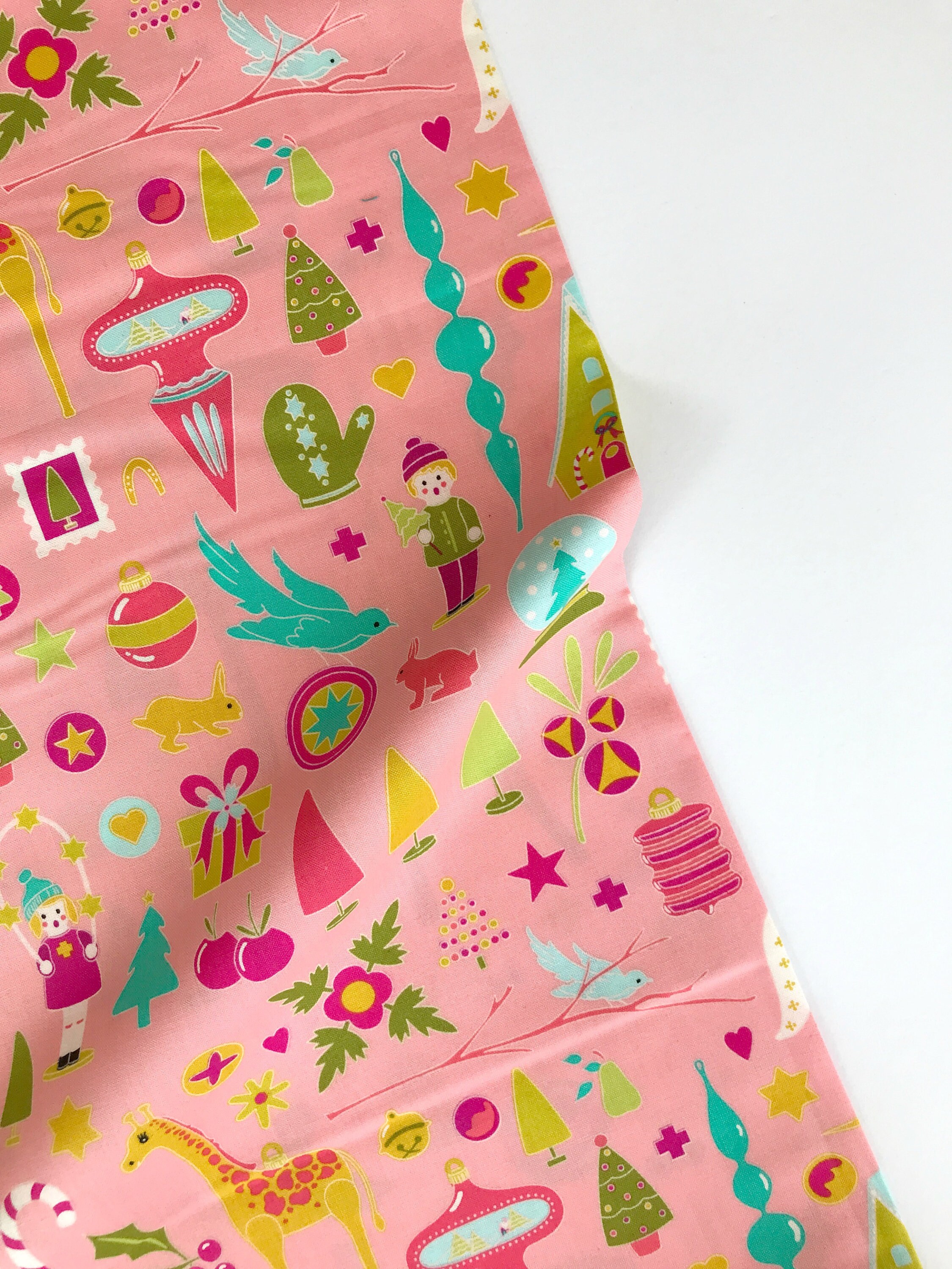 Kitschy Shiny  - Holiday - Alison Glass - Andover Fabric - 100% Quilters Cotton A-9115-E OOP