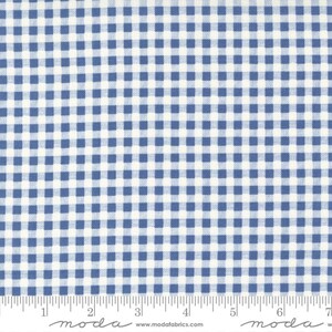 Gingham Blueberry - Blueberry Delight - Bunny Hill Designs - Moda - Quilters Cotton - 3038-13