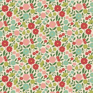 Janice Green - Wallflower - Tilda Fabric - Tone Finnanger - 100% Quilters Cotton TIL100613