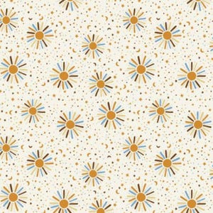 When Clouds Part Sun Dial - Sunny Days Ahead - RJR Studio Fabrics - Quilters Cotton