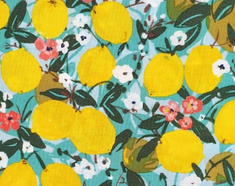 Extra Wide GOT Organic & BPA free LAMINATED fabric - Tart Days - Sweet Beauties - Alison Janssen- Matte finish (cut continuous)