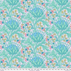 Artichoke Lavender PWKW001.LAVENDER - Kaffe x Morris and Co. - The Original Morris & Co - Freespirit Fabrics - 100% Quilters Cotton