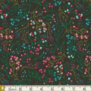 Windswept Nocturnal - Flower Society - AGF Studio - Art Gallery Fabric 100% Quilters Cotton TFS-99105