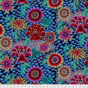 Dream Dark - Kaffe Fassett Collective Classics Collection - FreeSpirit Fabric - PWGP148 - 100% Quilters Cotton OOP