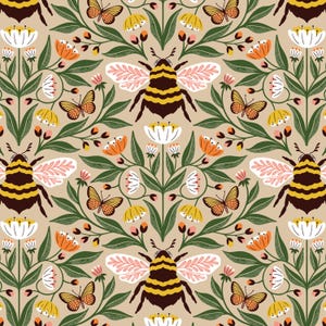 Bee-Utiful - Jade - Honey Garden - Juliana Tipton - Cloud 9 Fabrics - Poplin Bee-Utiful - Jade - Honey Garden - Juliana Tipton - Cloud 9 Fabrics - Poplin