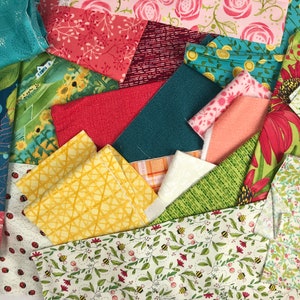 Robin Pickens Fabric Scraps 100% Quilters Cotton - Approx 1.25 Yards by Weight Shipped USPS First Class