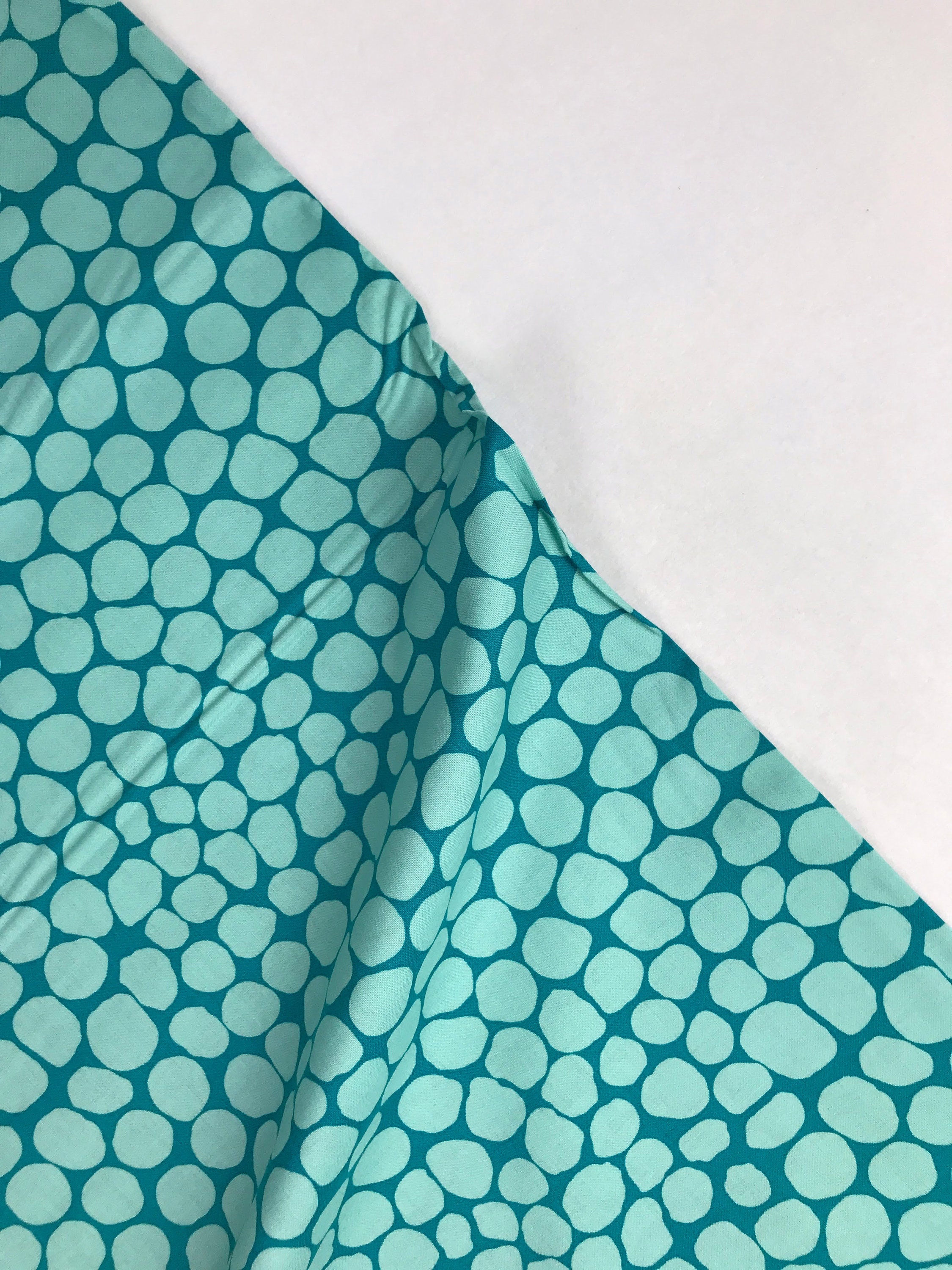 Jumble Turquoise - Brandon Mably for Kaffe Fassett - 100% Quilters Cotton - PWBM053-TURQU