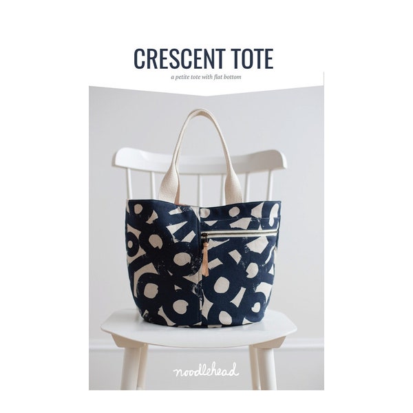 Crescent Tote Sewing Pattern - Anna Graham - Noodlehead