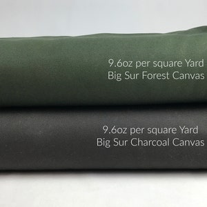 9.6oz Weight BIG SUR Canvas Fabric ~ from Robert Kaufman Fabrics - 100% HEAVY Cotton