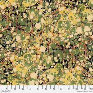 Experiment Green - Eclectic Elements LABORATORY - Tim Holtz - 100% Quilters Cotton