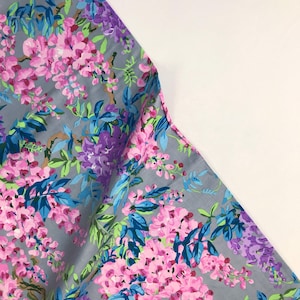 Wisteria Grey - Philip Jacobs - Kaffe Fassett Collective - PWPJ102 - 100% Quilters Cotton