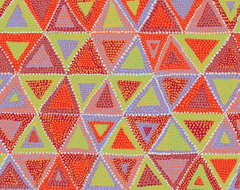 Beaded Tents Autumn - Vintage - Brandon Mably - Kaffe Fassett Collective - FreeSpirit Fabric - PWBM020-AUTUMN - 100% Quilters Cotton