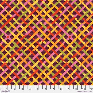 Mad Plaid Maroon - Kaffe Fassett Collective Classics Collection - FreeSpirit Fabric - 100% Quilters Cotton PWBM037-MAROO