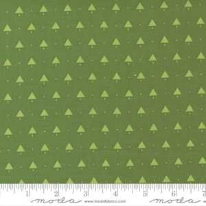 Christmas Trees Spruce - Merry Little Christmas - Bonnie and Camille - Moda - Quilters Cotton