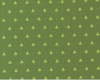 Christmas Trees Spruce - Merry Little Christmas - Bonnie and Camille - Moda - Quilters Cotton