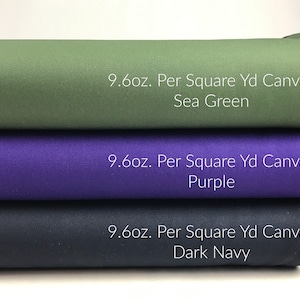 9.6oz Weight BIG SUR Canvas Fabric ~ from Robert Kaufman Fabrics - 100% HEAVY Cotton