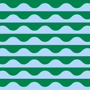 Wavy Horizon - GROOVE - Emily Van Hoff - Moda 100% Quilters Baumwolle - Verkauft von Cont. Halbe Yards - 42373-19