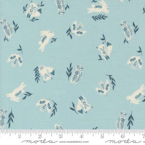 Fable Friends Mist - Folk Lore - Fancy That Design House - Moda - Quilters Cotton