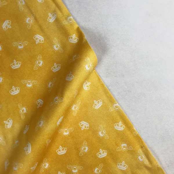 Queenly Honey - Queen Bee - Michael Miller Fabrics - 100% Quilters Cotton