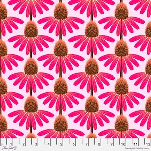 Echinacea Maraschino - Love Always, AM 2023 - Anna Maria Horner - 100% Quilters Cotton