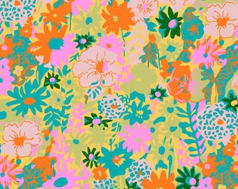 Amanda Pink - Lovely Day - Jennifer Paganelli - 100% Quilters Cotton