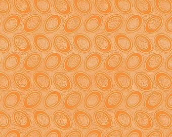 Aboriginal Dot Cantaloupe - Kaffe Fassett - Freespirit Fabrics - Quilters Cotton Fabric