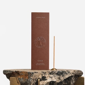 Gaia Natural Incense Sticks - Cedar, Juniper, Patchouli, Pine