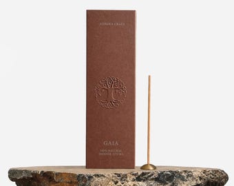 Gaia Natürliche Räucherstäbchen – Zeder, Wacholder, Kiefer & Patchouli, 30 Stück