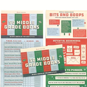 Checkliste für mittleres Alter: 50 Bücher für 8-12 jährige