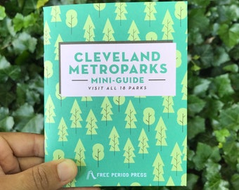 Cleveland Metroparks Mini-Guide | 18 Trail Challenge | Adventure Zine | Exploring Challenge | North East Ohio | Trail Tracker | Notebook