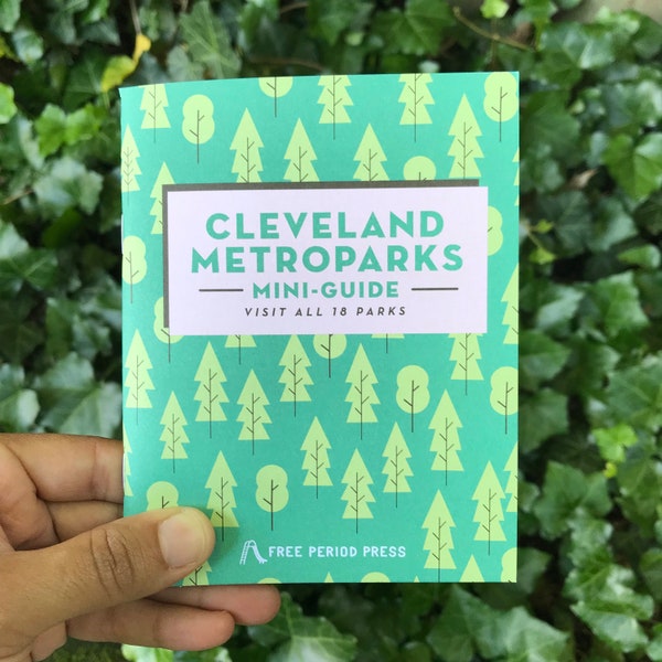Cleveland Metroparks Mini-Guide | 18 Trail Challenge | Adventure Zine | Exploring Challenge | North East Ohio | Trail Tracker | Notebook