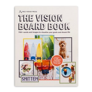 Free Period Press Vision Board Book | 700+ Words and Images to Visualize Your Life Goals & Dreams | Create Your Vision | Gift for Everybody