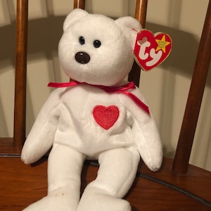 Rare Valentino Beanie Baby with Brown Nose!