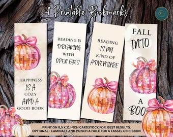 Digital Printable Bookmarks Digital Bookmark Instant Download Bookmark for Book Lovers Bookmarks for Readers Perfect Gift for Bookworms Book