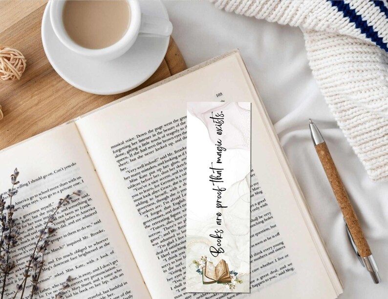 Digital Printable Bookmarks Digital Bookmark Instant Download Bookmark ...